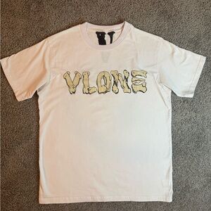 VLONE 2 Bone White Tee